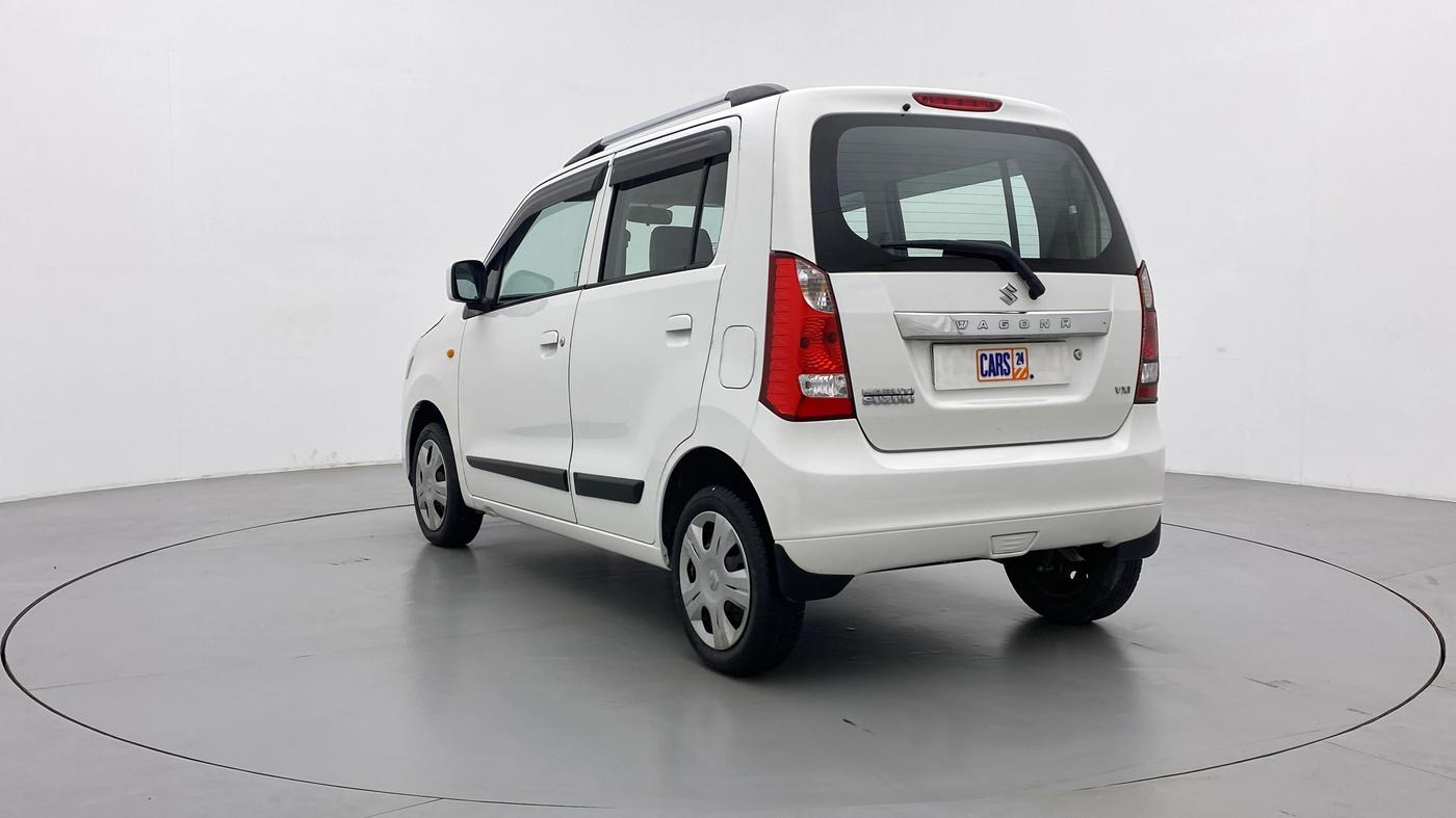 2018 Maruti Wagon R 1.0 VXI, Petrol, Manual, 15,295 km, Left Back Diagonal