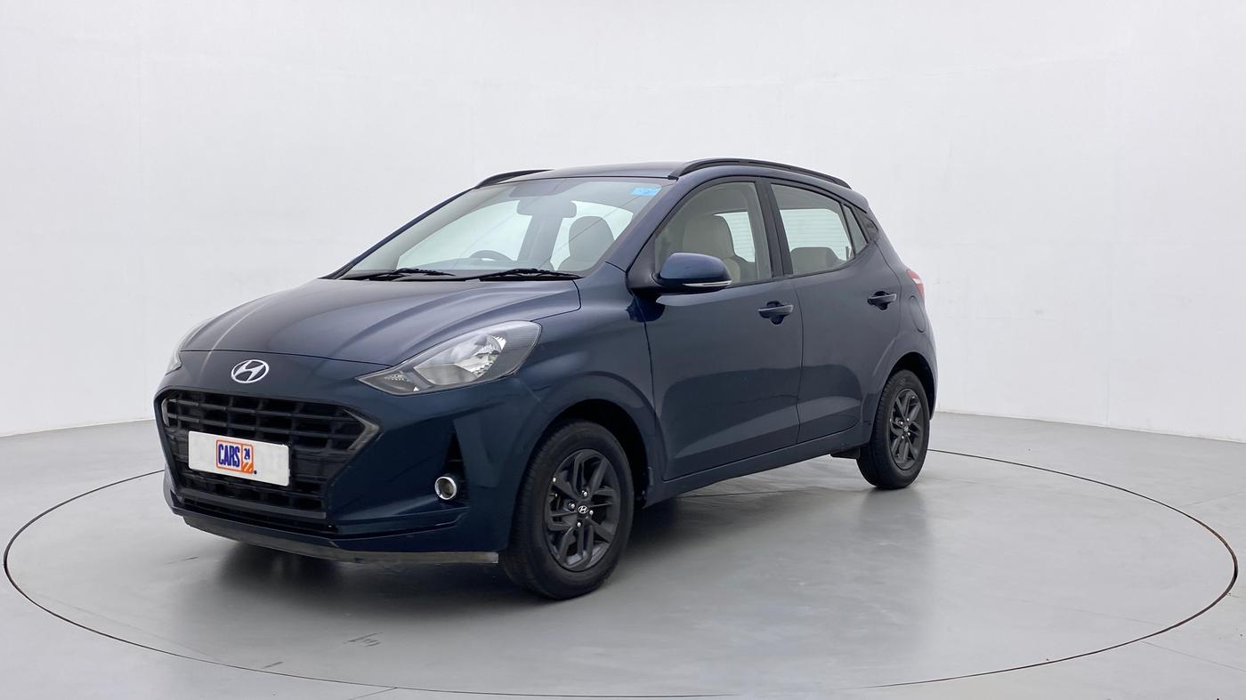 2020 Hyundai GRAND I10 NIOS SPORTZ PETROL, Petrol, Manual, 55,621 km, Left Front Diagonal