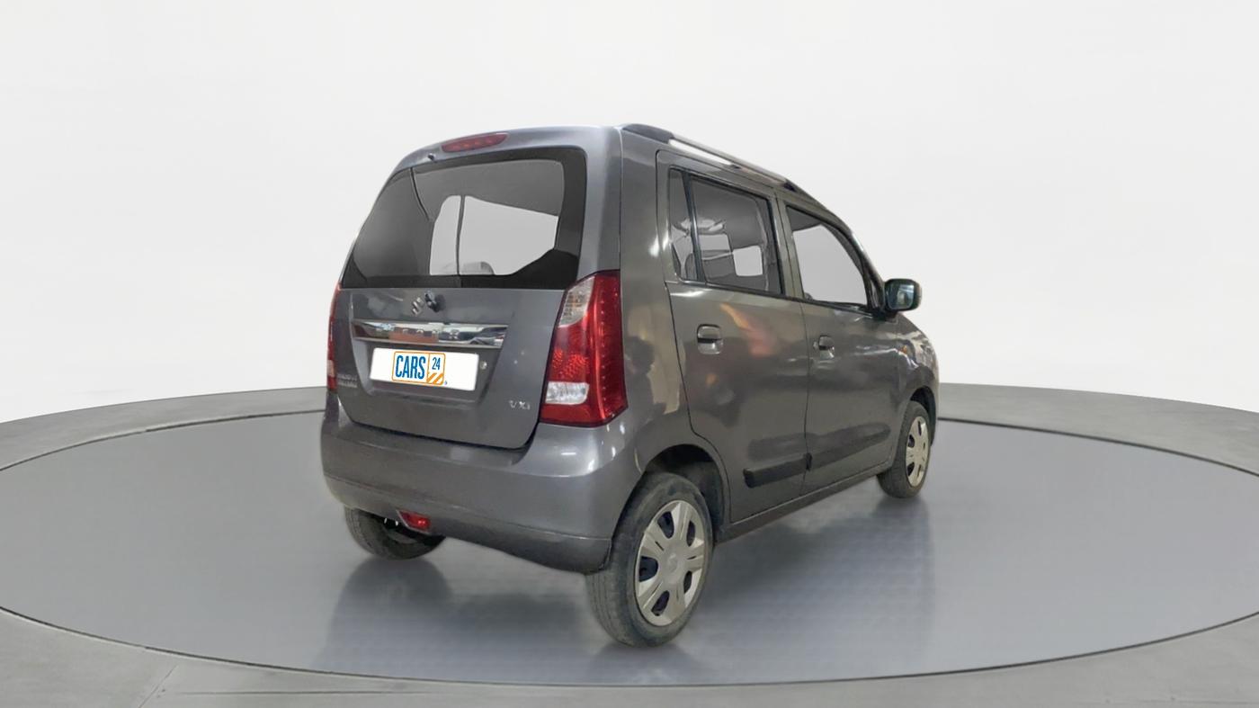 2016 Maruti Wagon R 1.0 VXI, Petrol, Manual, 24,051 km, Right Back Diagonal