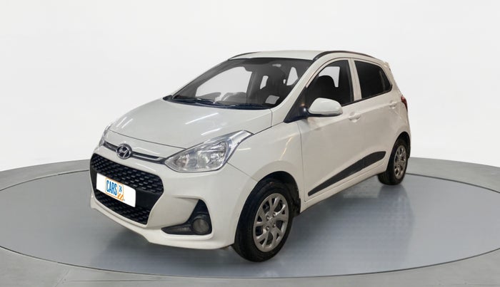 2018 Hyundai Grand i10 SPORTZ 1.2 KAPPA VTVT, Petrol, Manual, 64,434 km, Left Front Diagonal