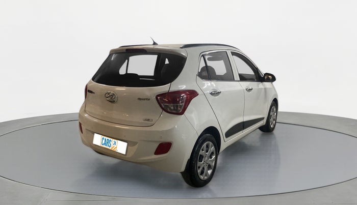 2014 Hyundai Grand i10 SPORTZ 1.2 KAPPA VTVT, Petrol, Manual, 47,426 km, Right Back Diagonal