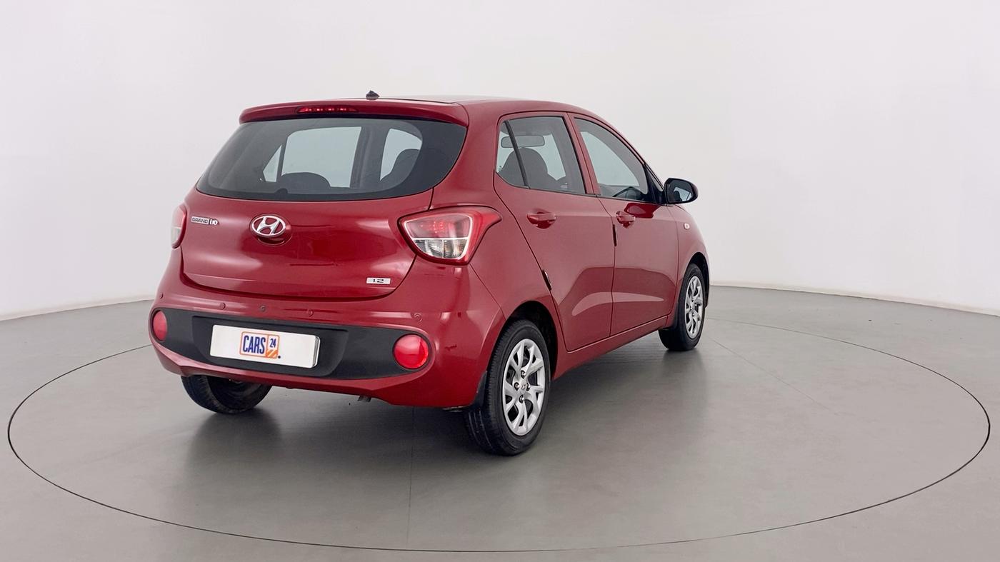 2017 Hyundai Grand i10 MAGNA 1.2 KAPPA VTVT, Petrol, Manual, 20,138 km, Right Back Diagonal