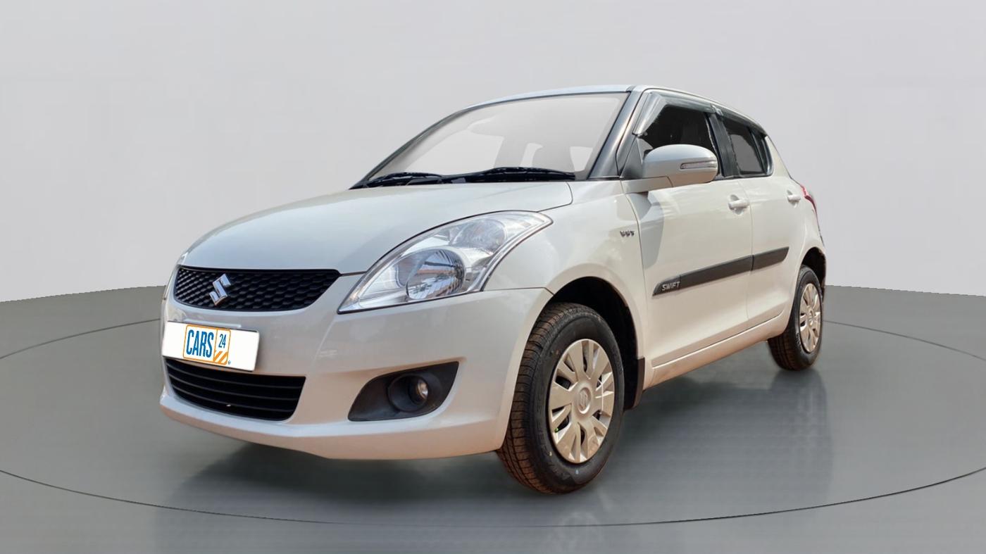 2014 Maruti Swift VXI D, Petrol, Manual, 98,374 km, Left Front Diagonal