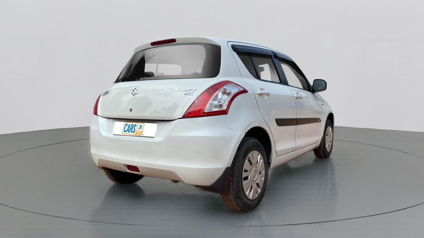 2014 Maruti Swift VXI D, Petrol, Manual, 98,374 km, Right Back Diagonal