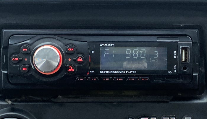 2017 Mahindra Kuv100 K2 6 STR, Petrol, Manual, 55,670 km, Infotainment System
