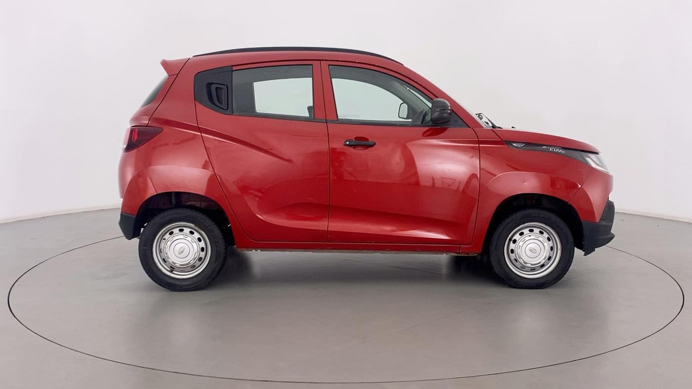 2017 Mahindra Kuv100 K2 6 STR, Petrol, Manual, 55,670 km, Right Side View