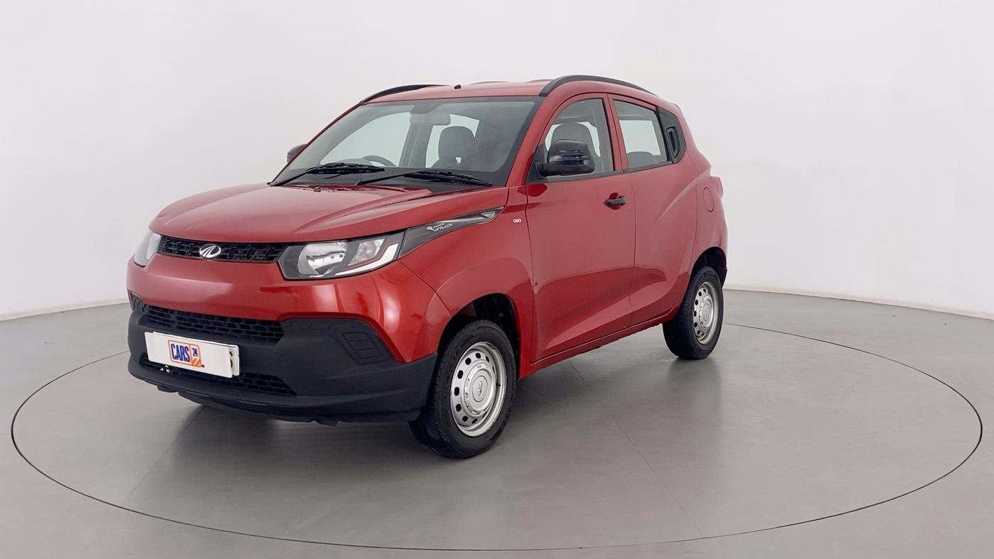 2017 Mahindra Kuv100 K2 6 STR, Petrol, Manual, 55,670 km, Left Front Diagonal