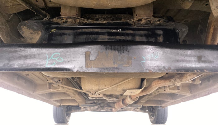 2017 Mahindra Kuv100 K2 6 STR, Petrol, Manual, 55,670 km, Rear Underbody