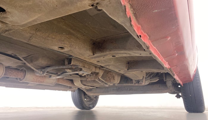 2017 Mahindra Kuv100 K2 6 STR, Petrol, Manual, 55,670 km, Right Side Underbody