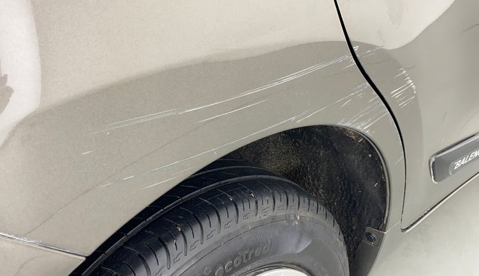 2020 Maruti Baleno DELTA PETROL 1.2, Petrol, Manual, 23,578 km, Right quarter panel - Minor scratches