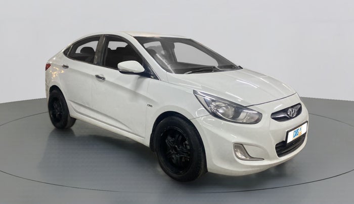 2011 Hyundai Verna FLUIDIC 1.6 CRDI SX OPT, Diesel, Manual, 91,958 km, Right Front Diagonal
