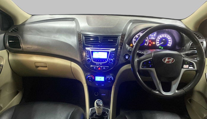 2011 Hyundai Verna FLUIDIC 1.6 CRDI SX OPT, Diesel, Manual, 91,958 km, Dashboard