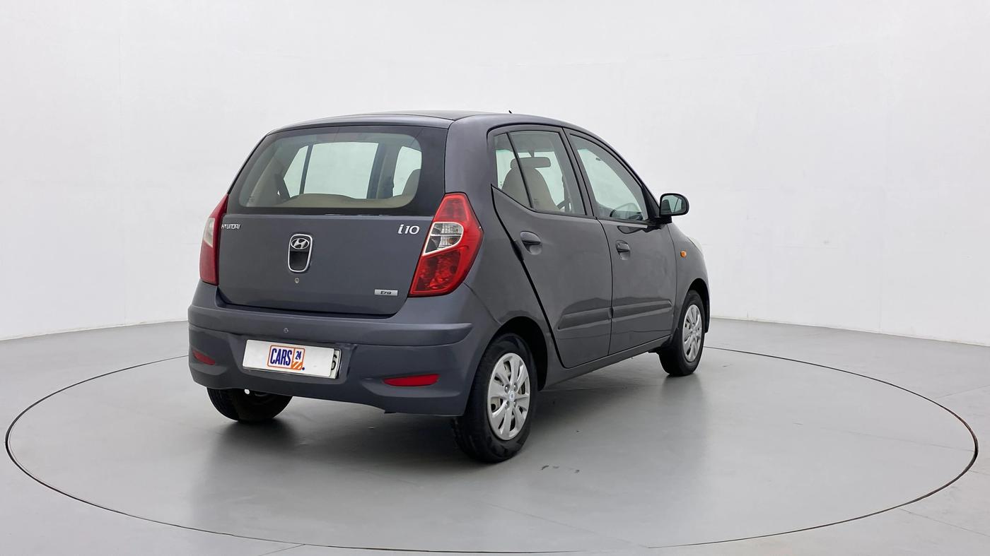 2011 Hyundai i10 ERA 1.1 IRDE, CNG, Manual, 78,038 km, Right Back Diagonal