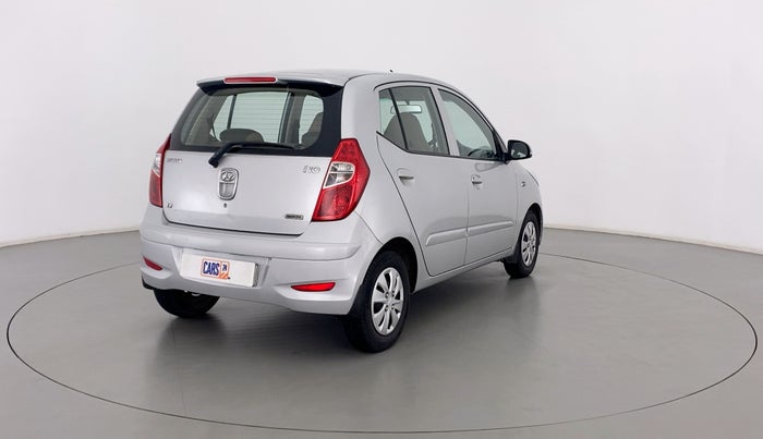 2012 Hyundai i10 SPORTZ 1.2 KAPPA2, Petrol, Manual, 31,087 km, Right Back Diagonal