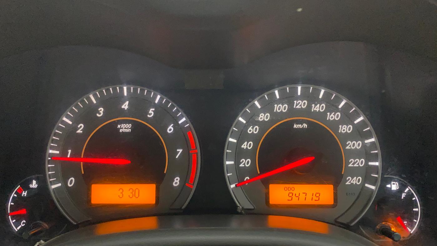 2011 Toyota Corolla Altis GL PETROL, Petrol, Manual, 94,719 km, Odometer Image