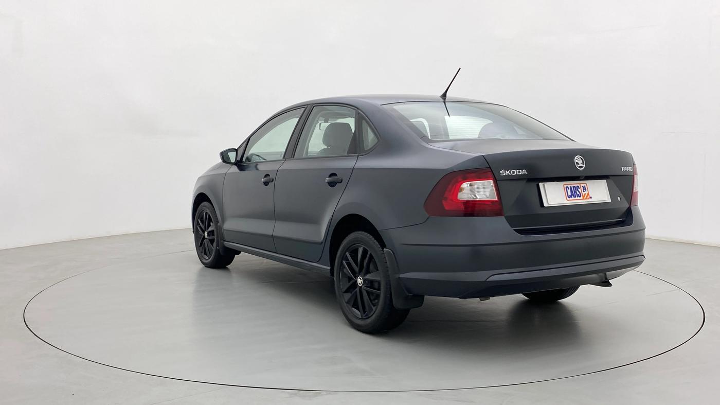 2021 Skoda Rapid 1.0 AMBITION TSI MT, Petrol, Manual, 17,006 km, Left Back Diagonal