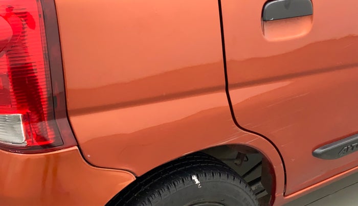 2014 Maruti Alto K10 VXI, Petrol, Manual, 46,041 km, Right quarter panel - Minor scratches