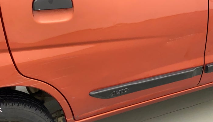 2014 Maruti Alto K10 VXI, Petrol, Manual, 46,041 km, Right rear door - Minor scratches