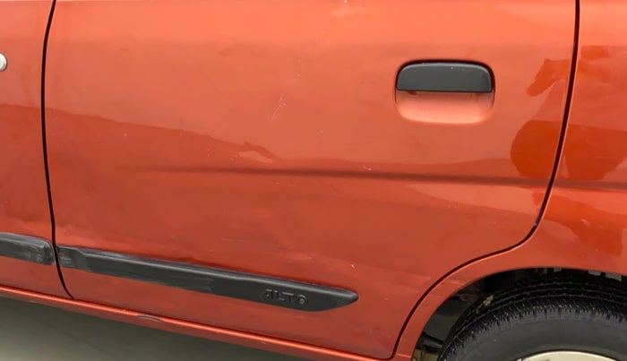 2014 Maruti Alto K10 VXI, Petrol, Manual, 46,041 km, Rear left door - Slightly dented