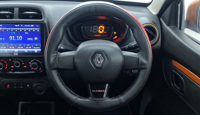 2018 Renault Kwid CLIMBER 1.0, Petrol, Manual, 15,987 km, Steering Wheel Close Up