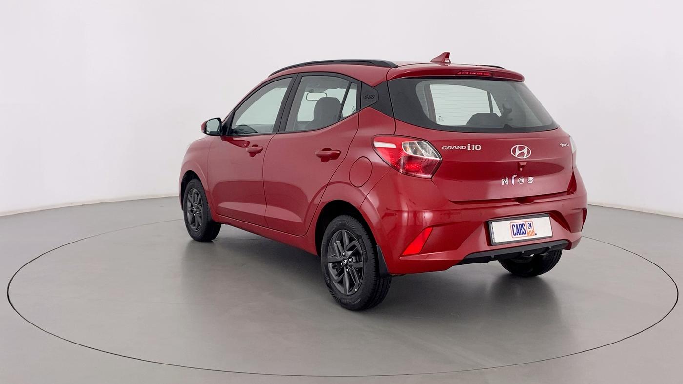 2020 Hyundai GRAND I10 NIOS SPORTZ 1.2 AT, Petrol, Automatic, 6,181 km, Left Back Diagonal