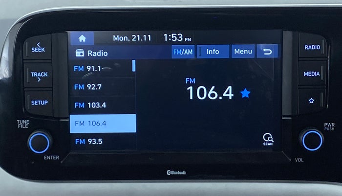 2020 Hyundai GRAND I10 NIOS SPORTZ 1.2 AT, Petrol, Automatic, 6,181 km, Infotainment System
