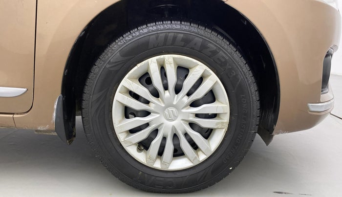 2017 Maruti Dzire VXI AMT, Petrol, Automatic, 64,368 km, Right Front Wheel