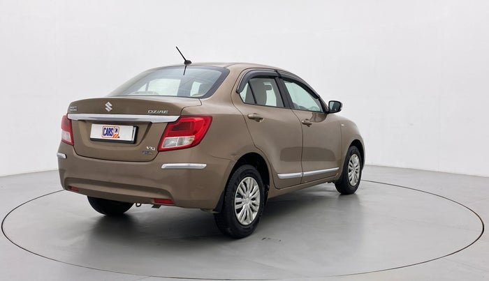 2017 Maruti Dzire VXI AMT, Petrol, Automatic, 64,368 km, Right Back Diagonal