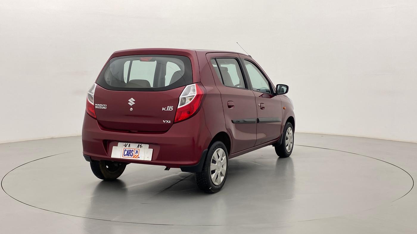 2017 Maruti Alto K10 VXI OPT, Petrol, Manual, 27,575 km, Right Back Diagonal