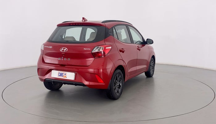 2020 Hyundai GRAND I10 NIOS SPORTZ PETROL, Petrol, Manual, 17,137 km, Right Back Diagonal