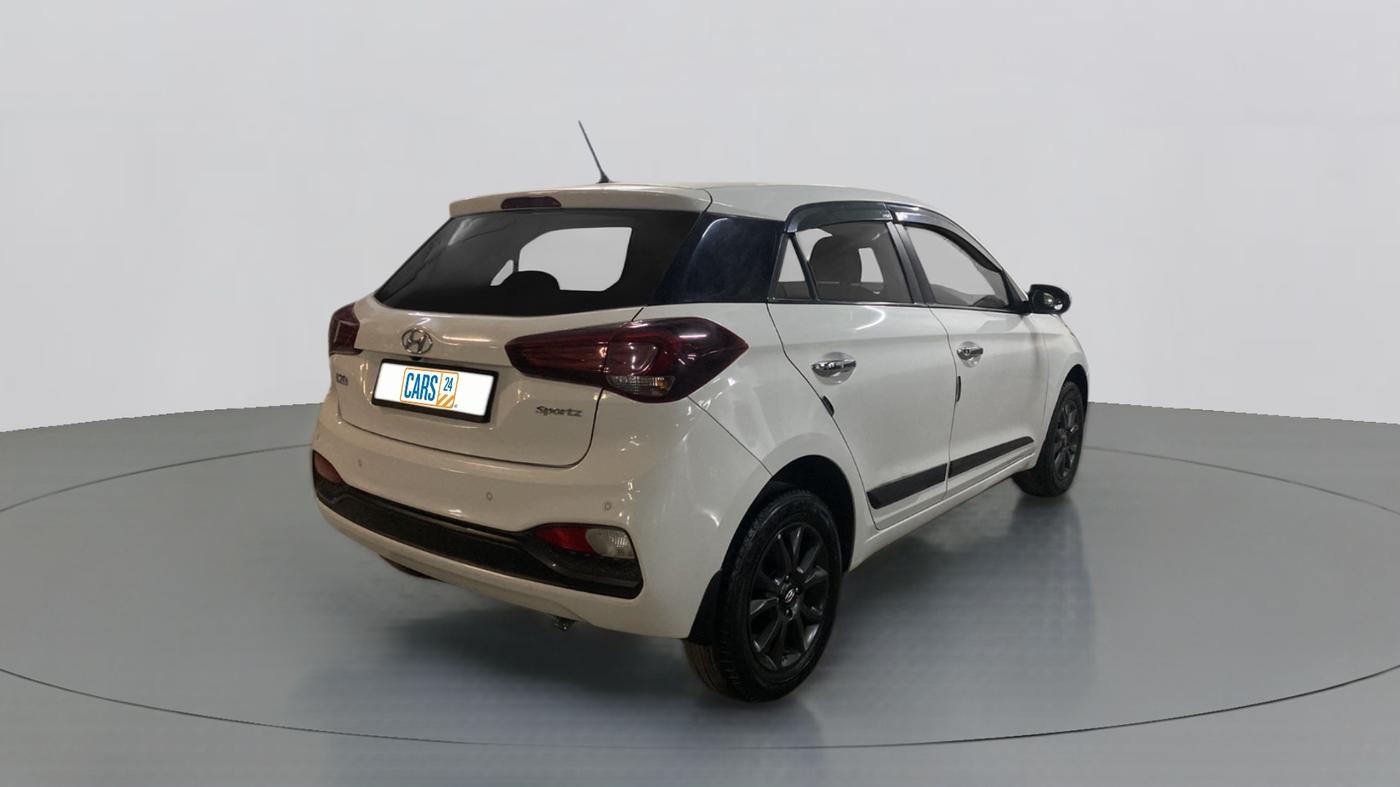2019 Hyundai Elite i20 1.2 SPORTS PLUS VTVT, Petrol, Manual, 52,301 km, Right Back Diagonal
