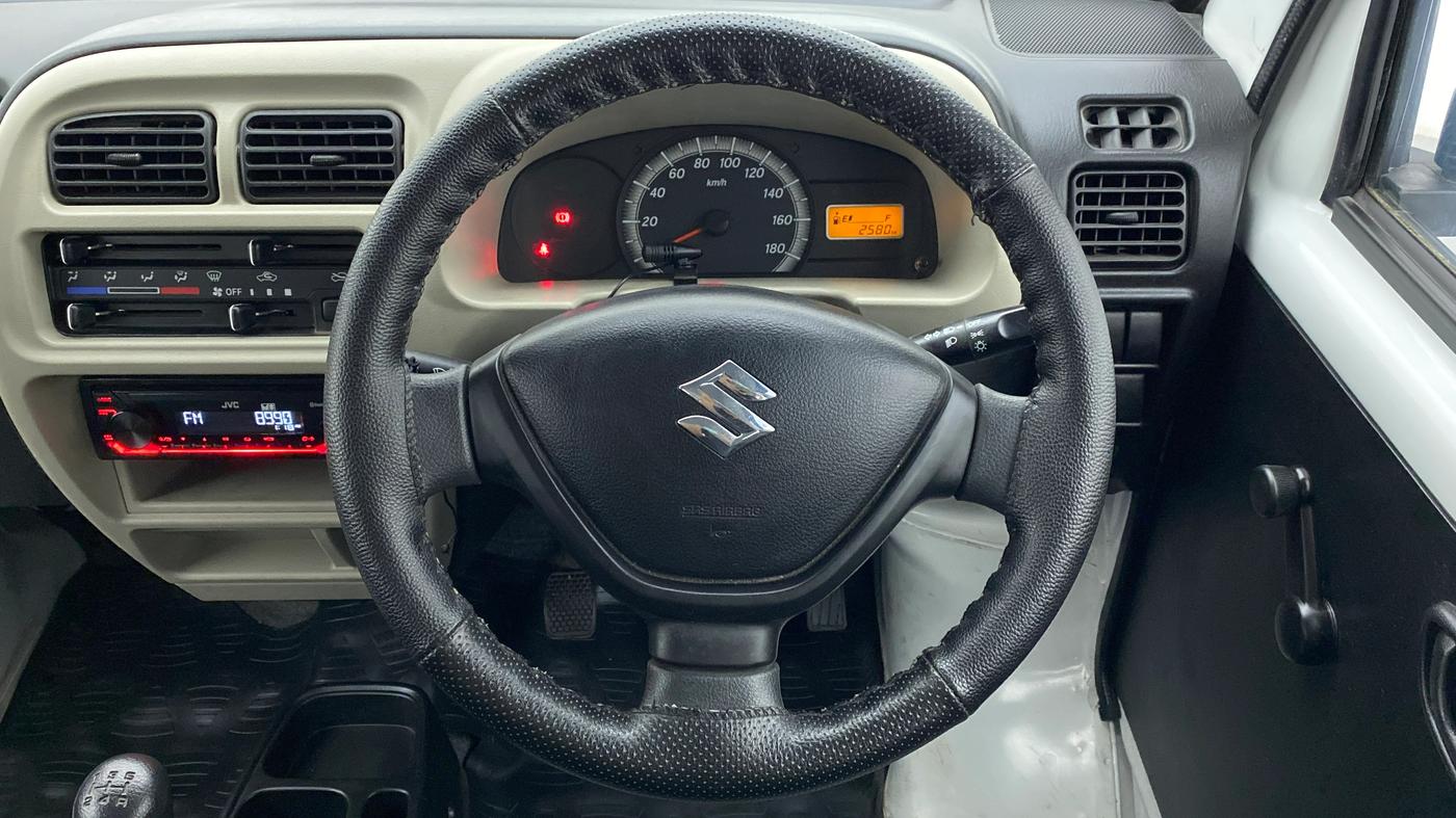 2021 Maruti Eeco 5 STR WITH AC PLUSHTR, Petrol, Manual, 2,687 km, Steering Wheel Close Up