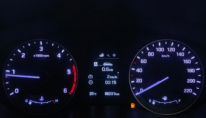 2016 Hyundai Elite i20 1.4 CRDI ASTA (O), Diesel, Manual, 66,791 km, Odometer Image