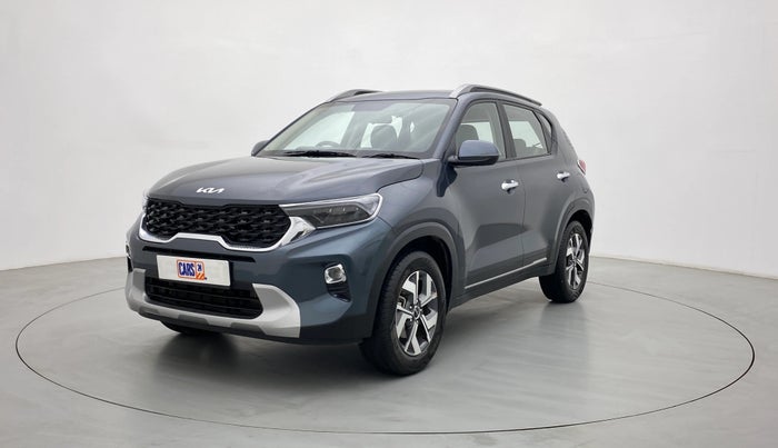2021 KIA SONET HTX 1.0 IMT, Petrol, Manual, 17,606 km, Left Front Diagonal