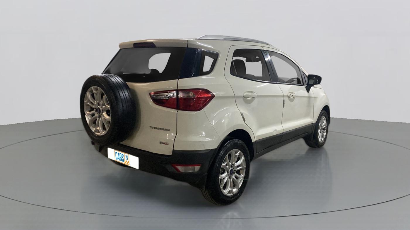 2013 Ford Ecosport 1.5TITANIUM TDCI, Diesel, Manual, 87,074 km, Right Back Diagonal