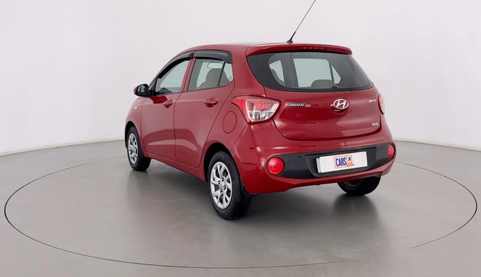 2017 Hyundai Grand i10 SPORTZ 1.2 KAPPA VTVT, Petrol, Manual, 73,586 km, Left Back Diagonal