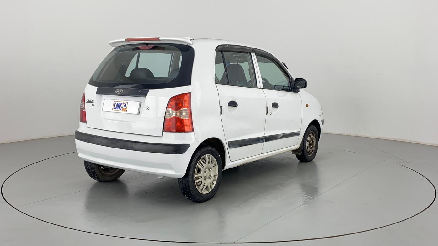 2014 Hyundai Santro Xing GL PLUS, CNG, Manual, 89,083 km, Right Back Diagonal