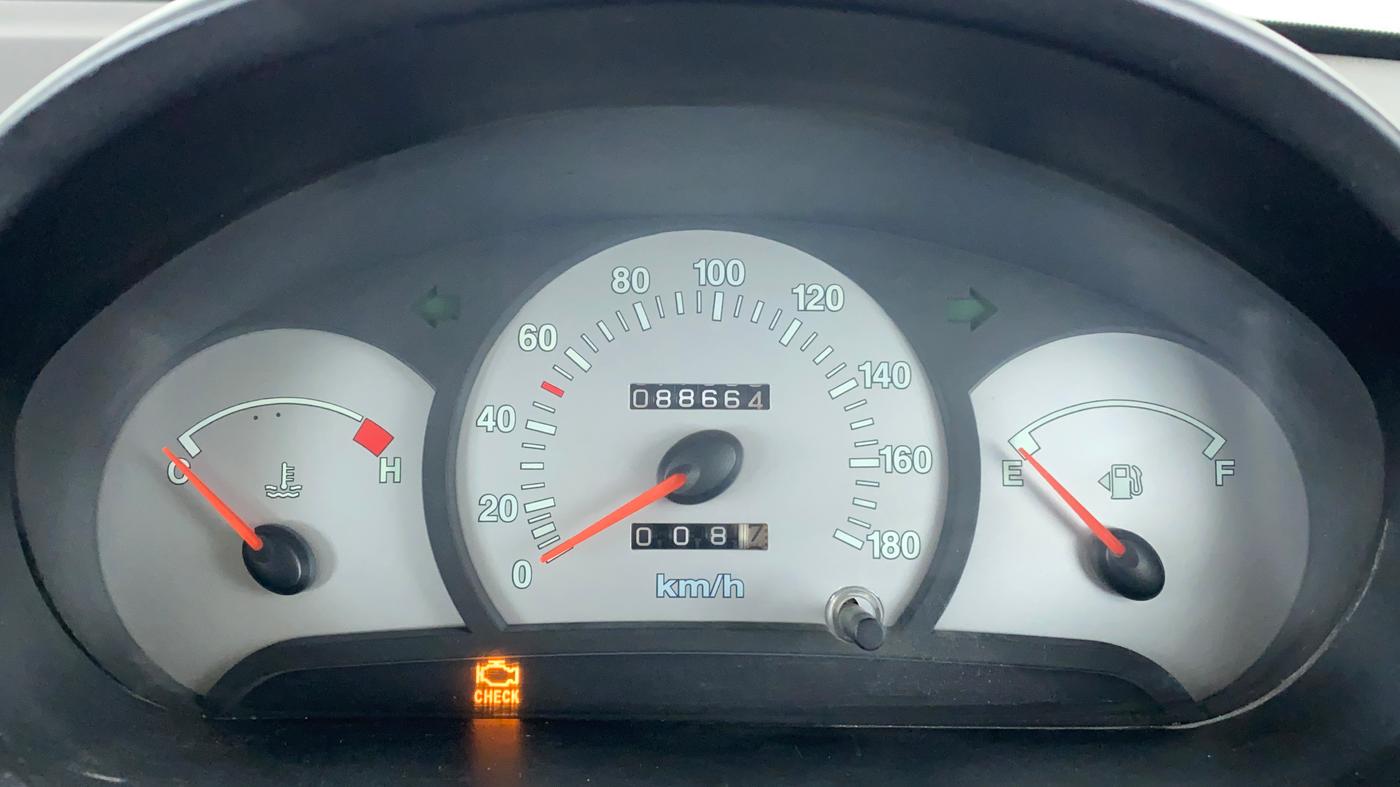 2014 Hyundai Santro Xing GL PLUS, CNG, Manual, 89,083 km, Odometer Image