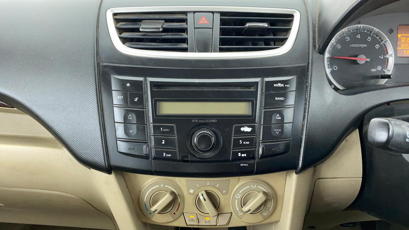 2012 Maruti Swift Dzire VXI, Petrol, Manual, 92,545 km, Air Conditioner
