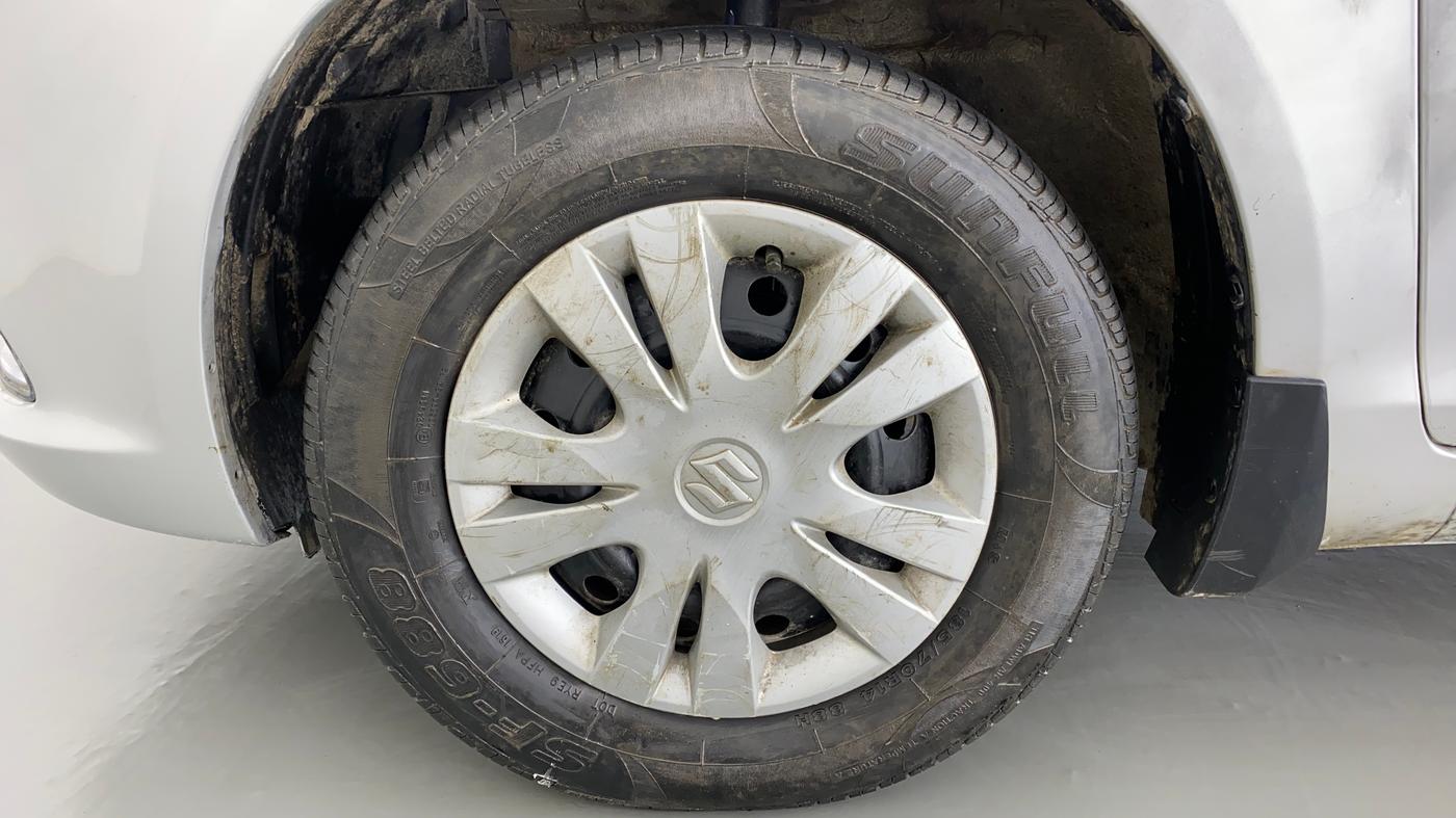 2012 Maruti Swift Dzire VXI, Petrol, Manual, 92,545 km, Left Front Wheel
