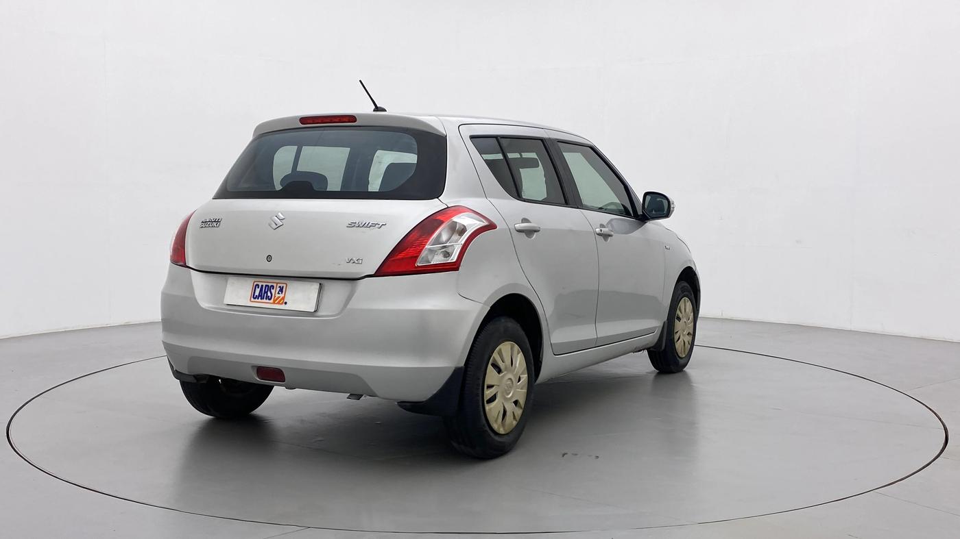 2012 Maruti Swift VXI D, Petrol, Manual, 94,533 km, Right Back Diagonal