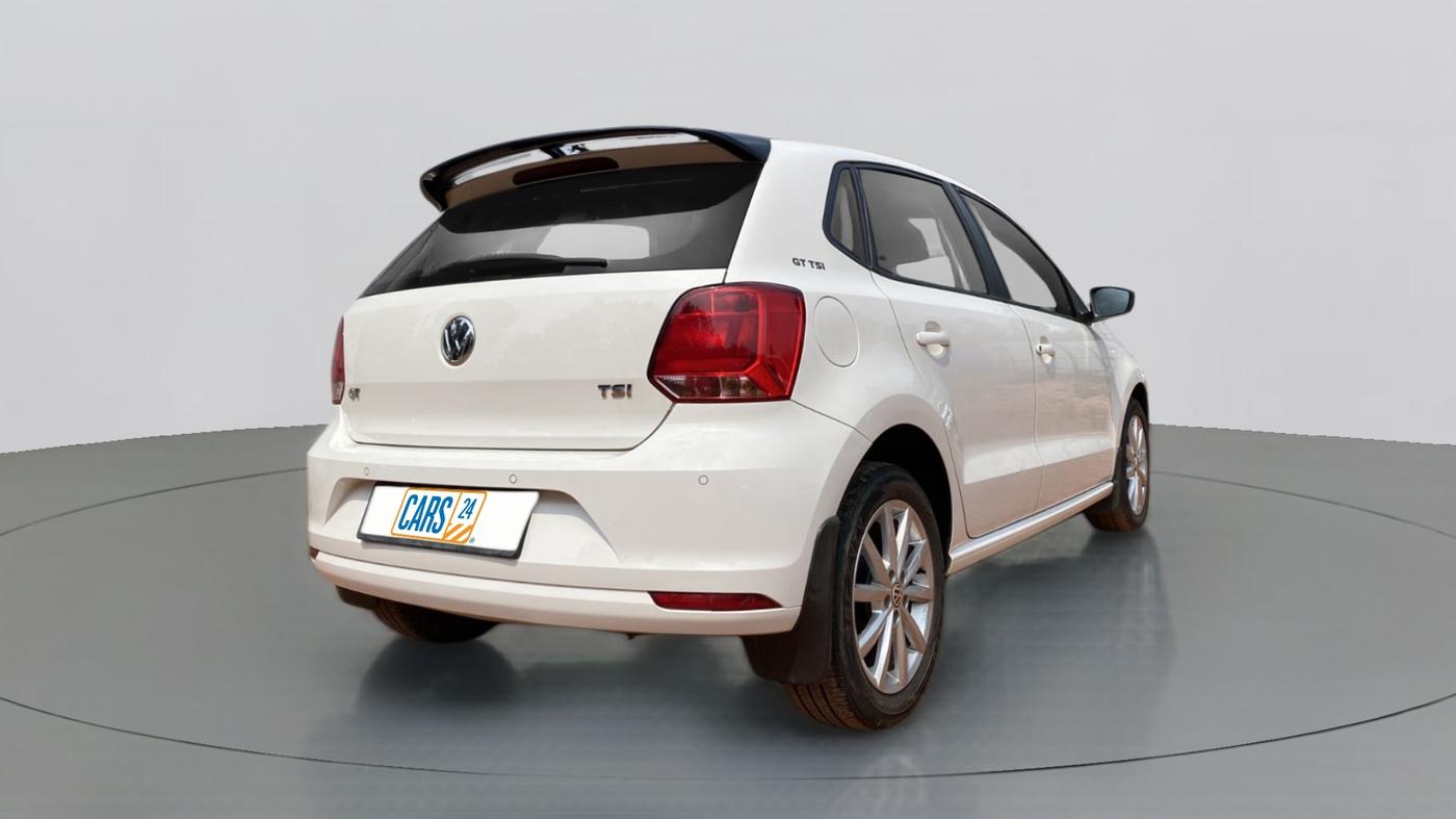 2017 Volkswagen Polo GT TSI 1.2 PETROL AT, Petrol, Automatic, 36,497 km, Right Back Diagonal