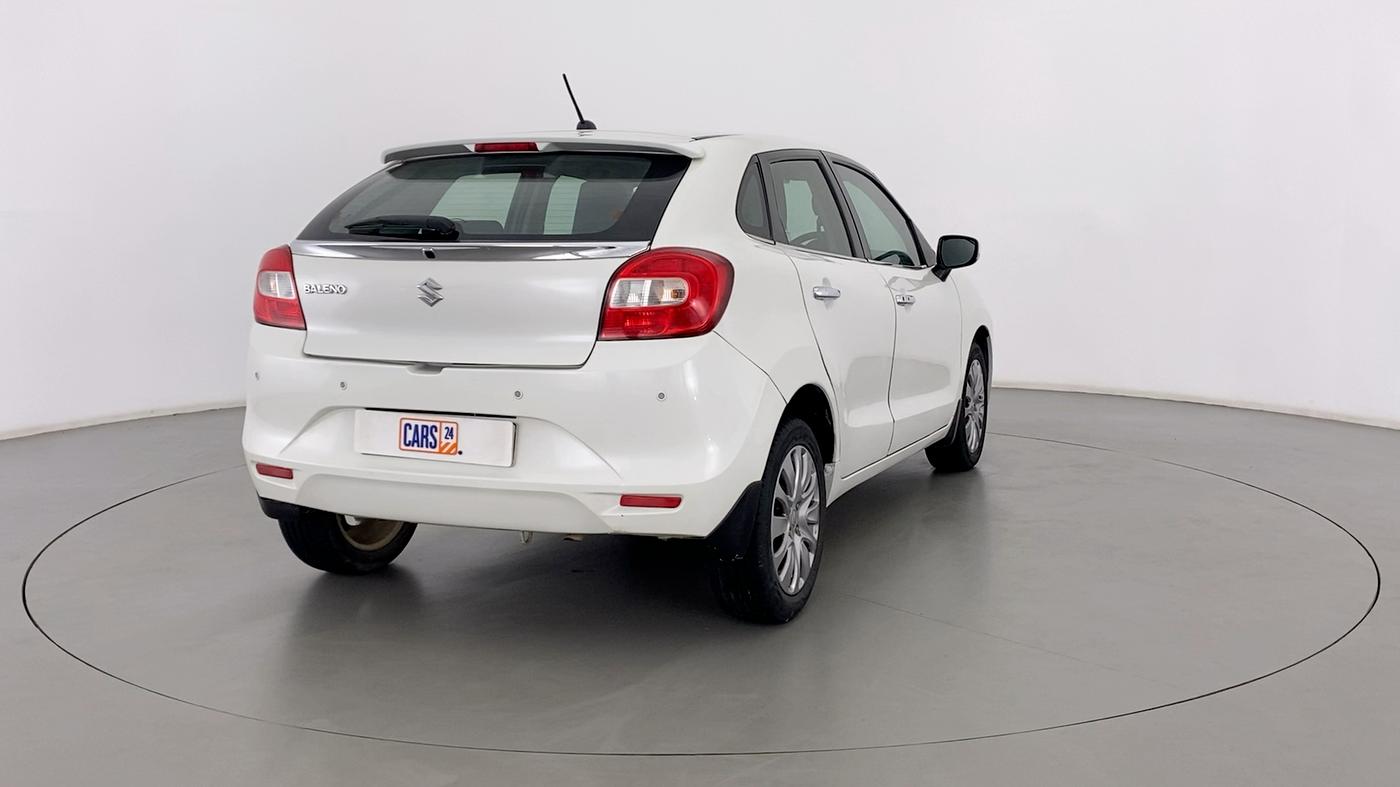 2017 Maruti Baleno ZETA CVT PETROL 1.2, Petrol, Automatic, 45,197 km, Right Back Diagonal