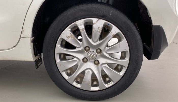 2017 Maruti Baleno ZETA CVT PETROL 1.2, Petrol, Automatic, 45,197 km, Left Rear Wheel
