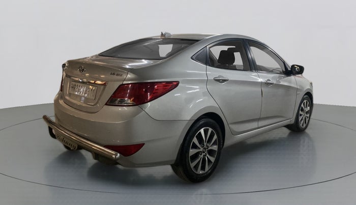 2016 Hyundai Verna FLUIDIC 1.6 SX CRDI, Diesel, Manual, 69,493 km, Right Back Diagonal