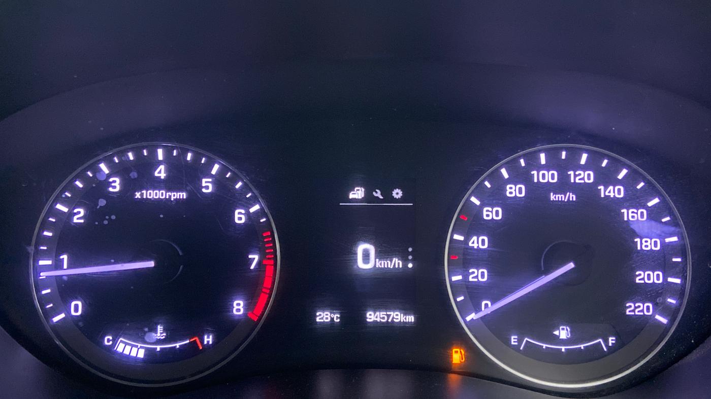 2017 Hyundai Elite i20 ASTA 1.2, Petrol, Manual, 94,578 km, Odometer Image