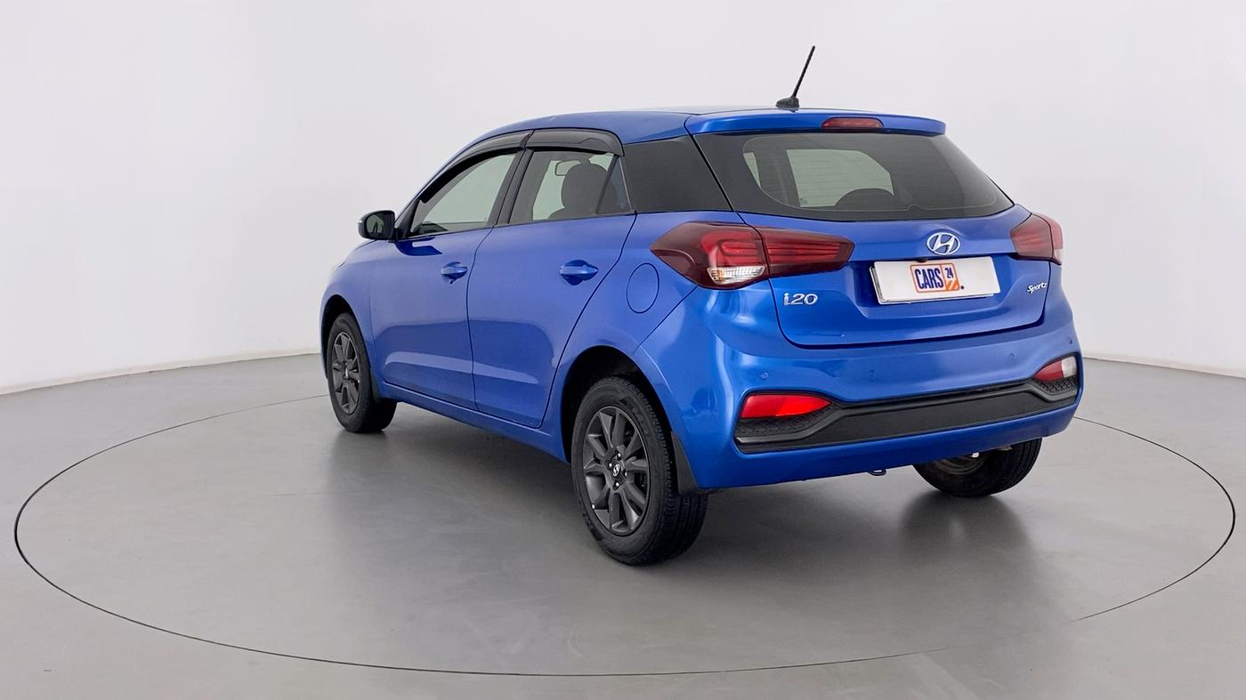2019 Hyundai Elite i20 1.2 SPORTS PLUS VTVT, Petrol, Manual, 27,205 km, Left Back Diagonal