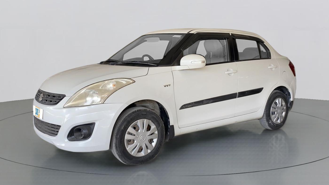 2014 Maruti Swift Dzire VXI, CNG, Manual, 82,286 km, Left Front Diagonal