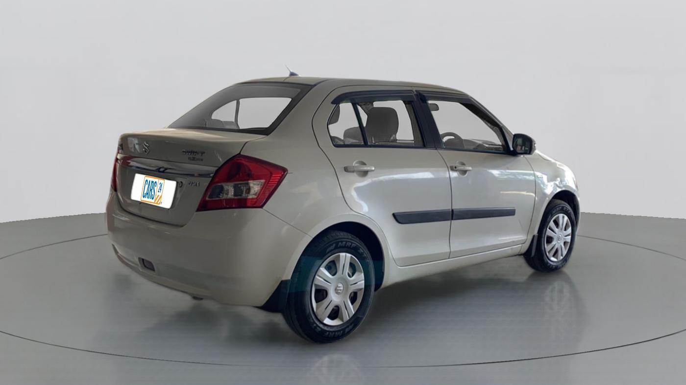 2014 Maruti Swift Dzire VXI, CNG, Manual, 82,286 km, Right Back Diagonal