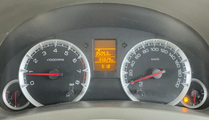 2018 Maruti Ertiga VXI, Petrol, Manual, 65,982 km, Odometer Image